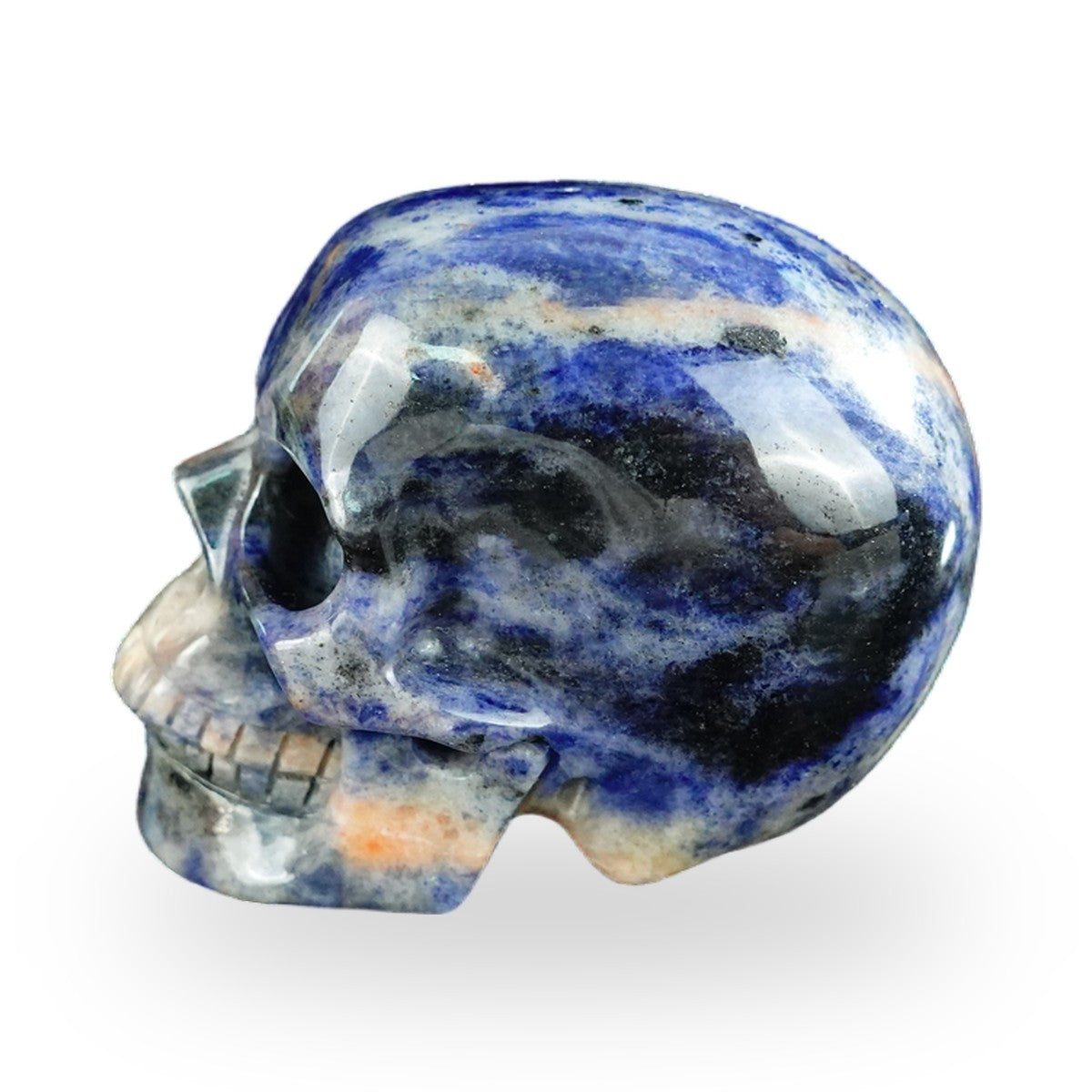 Sodalite crystal skull 2.2" SKH20SL03 photo 6