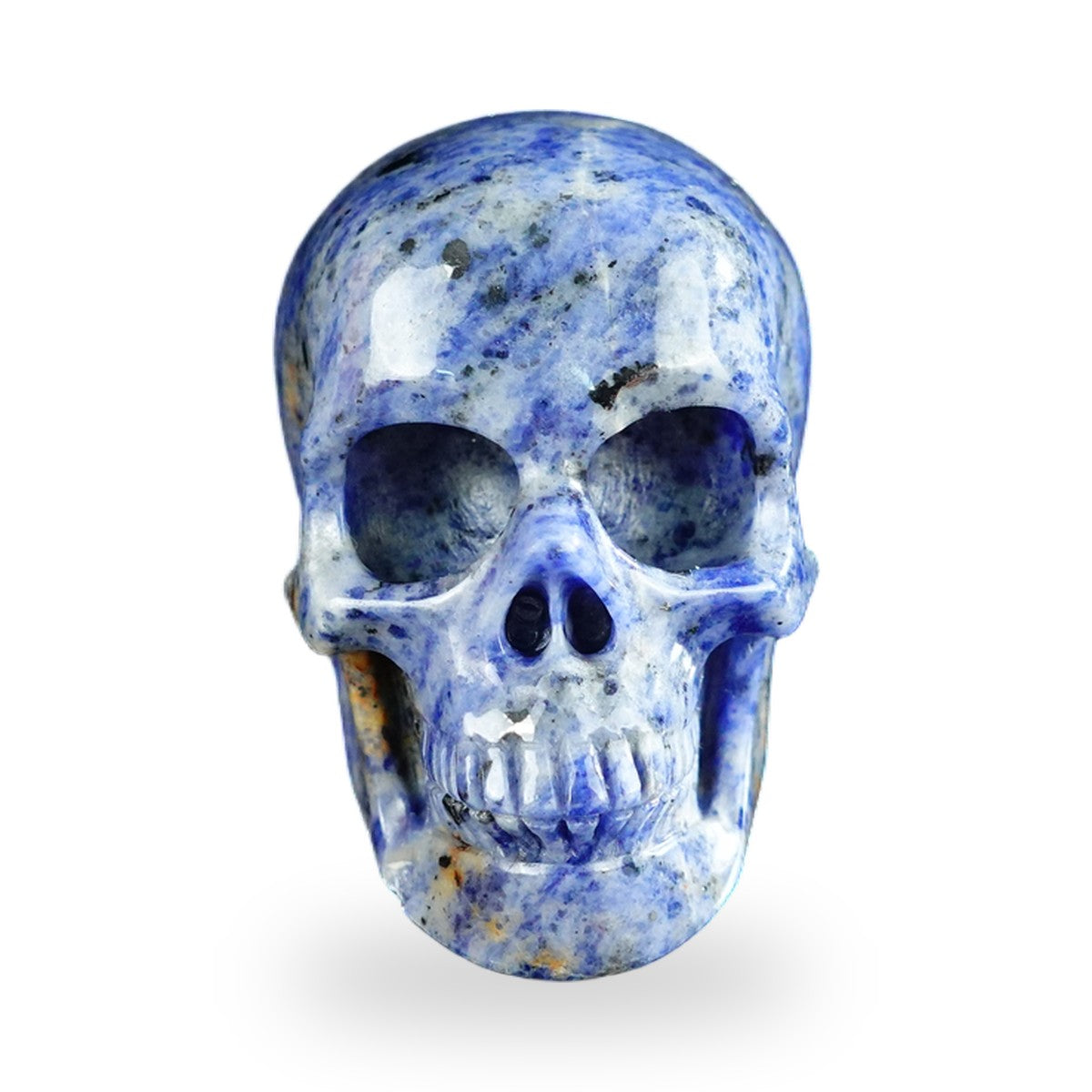 Sodalite crystal skull 2.2" SKH20SL04 photo 1