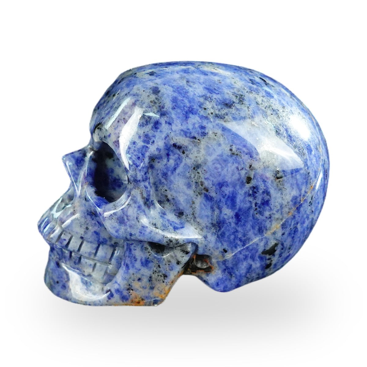 Sodalite crystal skull 2.2" SKH20SL04 photo 6