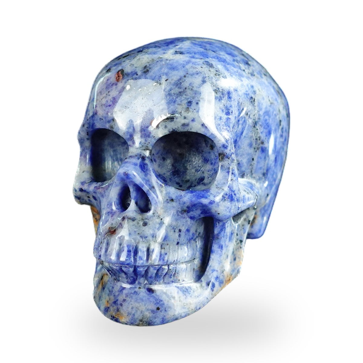 Sodalite crystal skull 2.2" SKH20SL04 photo 8