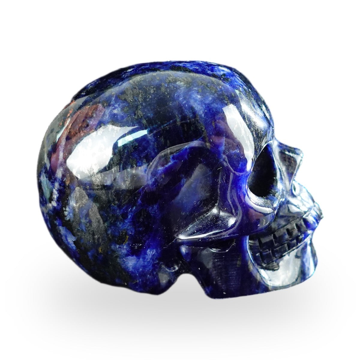 Sodalite crystal skull 2.2" SKH20SL06 photo 5