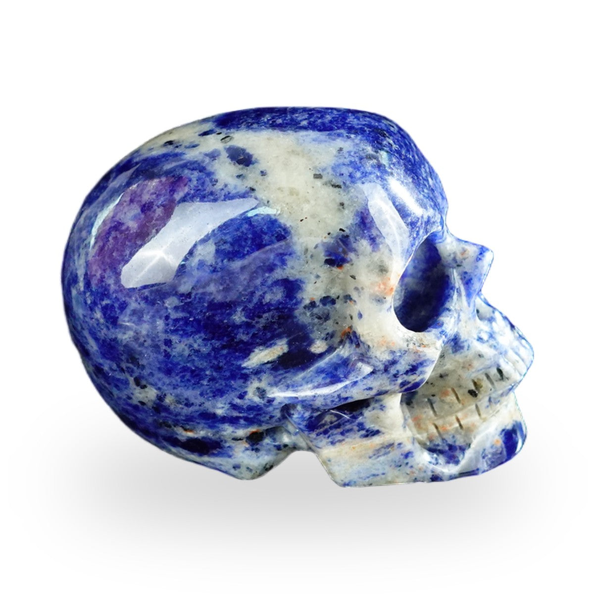 Sodalite crystal skull 2.2" SKH20SL07 photo 5