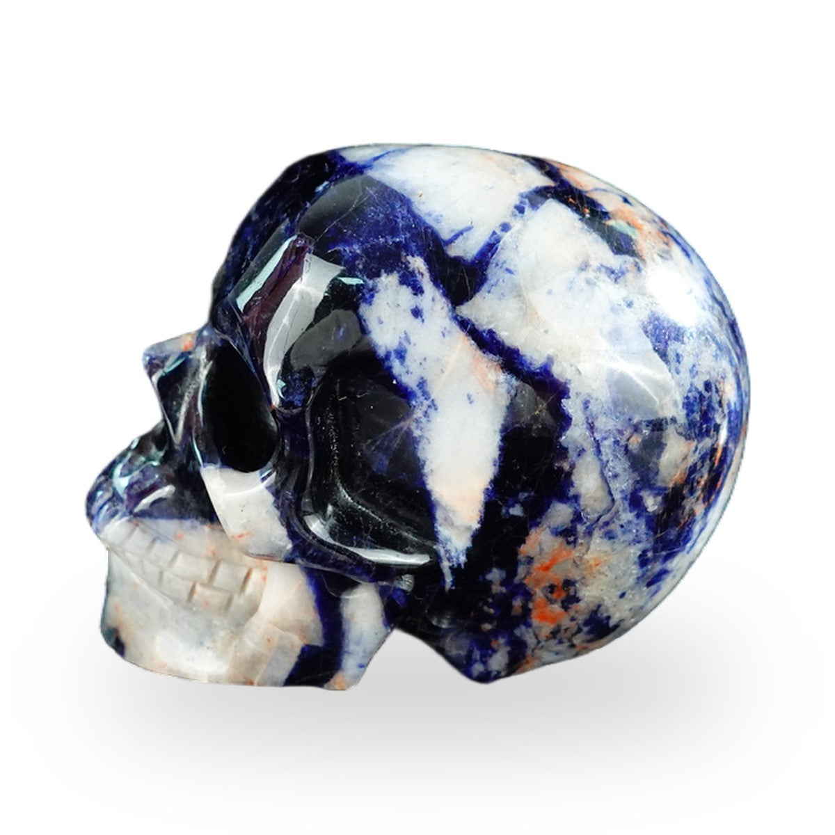 Sodalite crystal skull 2.2" SKH20SL08 photo 6