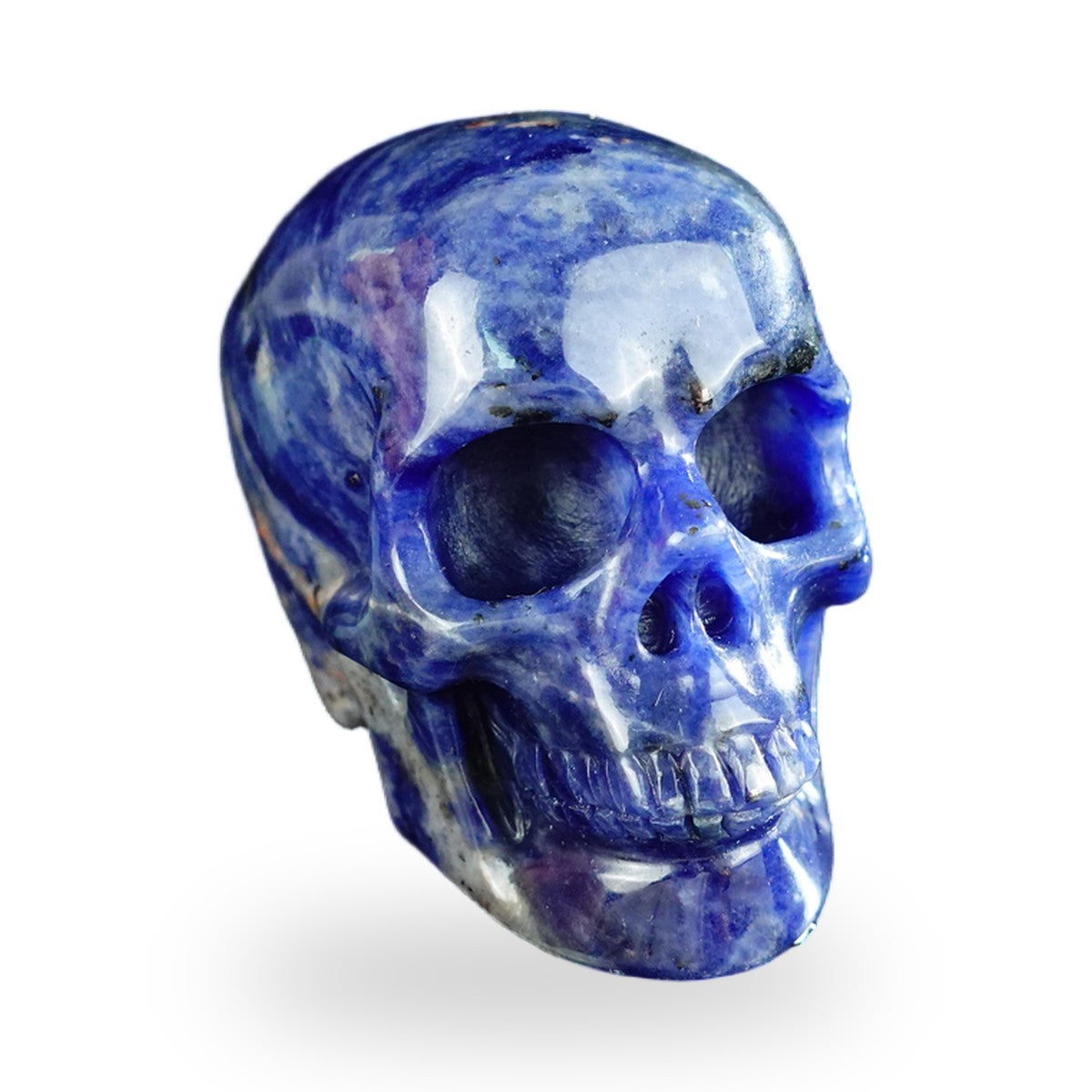 Sodalite crystal skull 2.2" SKH20SL09 photo 2