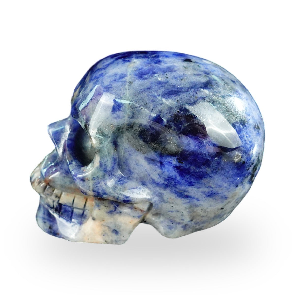 Sodalite crystal skull 2.2" SKH20SL11 photo 6