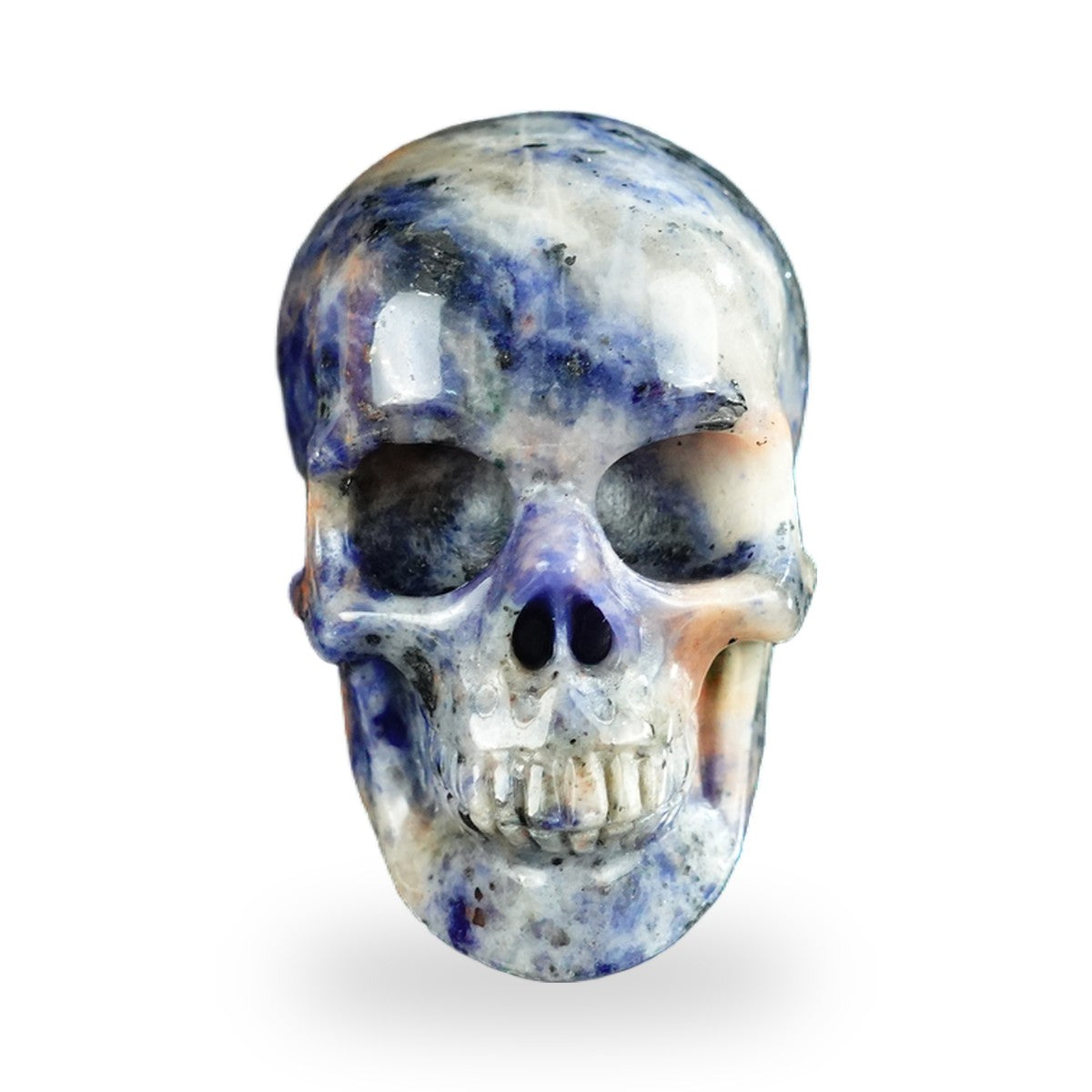 Sodalite crystal skull 2.2" SKH20SL12 photo 1