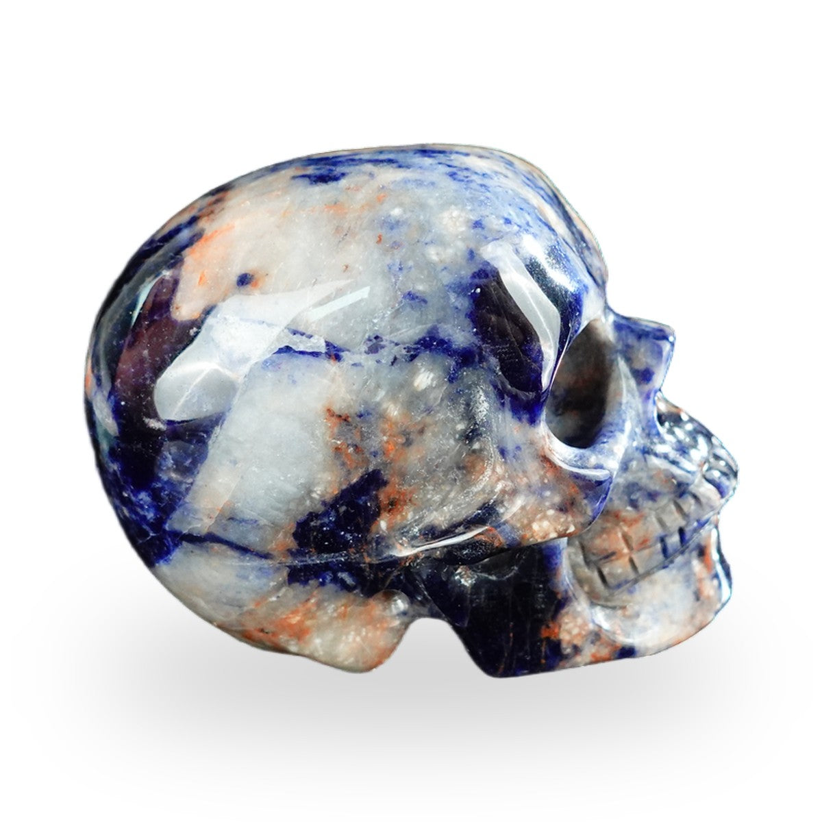 Sodalite crystal skull 2.2" SKH20SL14 photo 5