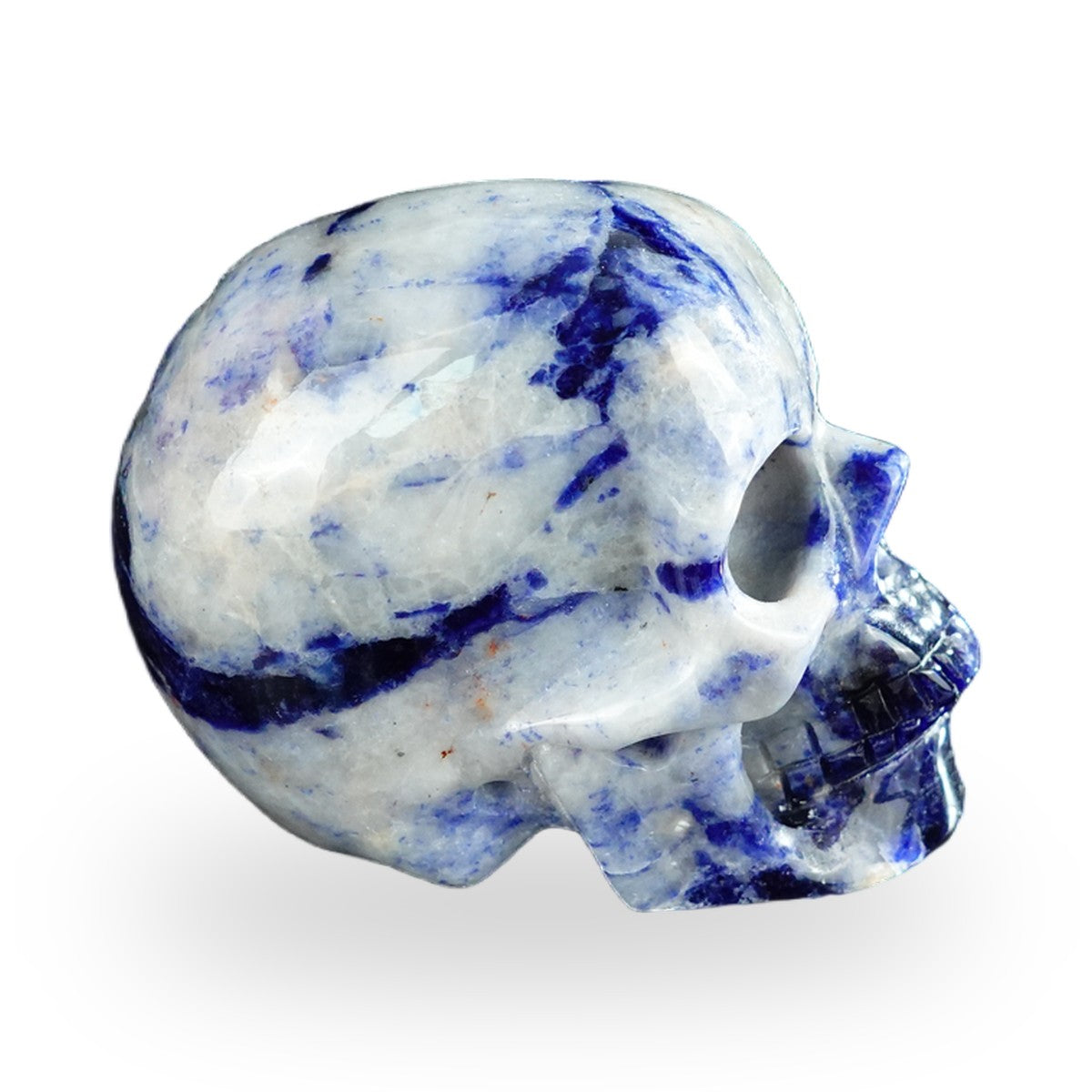 Sodalite crystal skull 2.2" SKH20SL18 photo 6