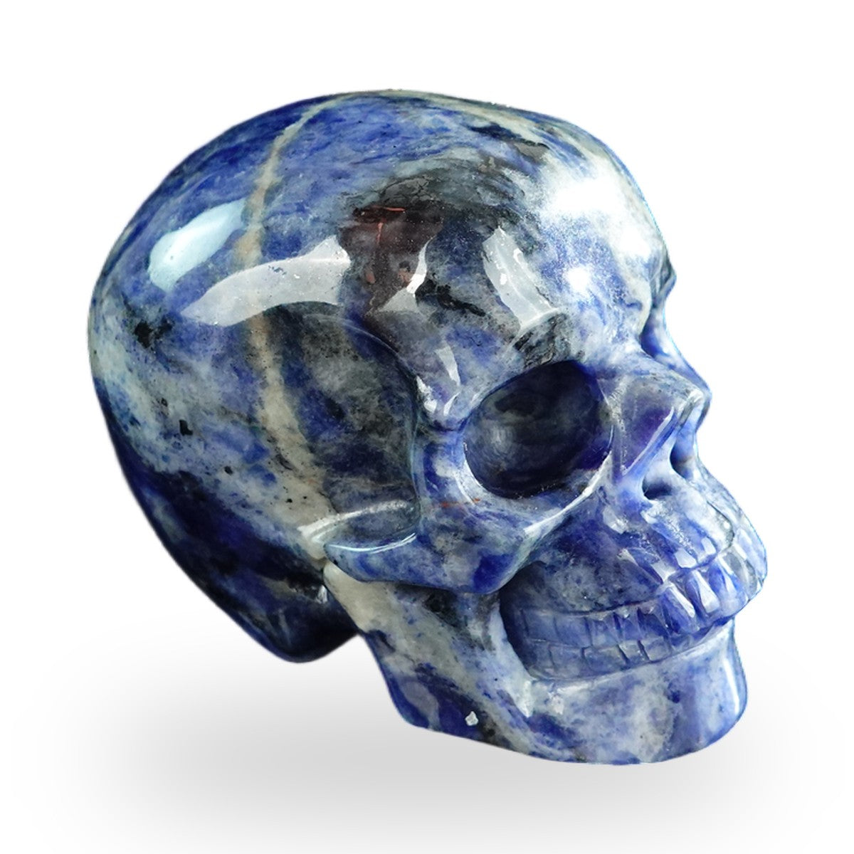 Sodalite crystal skull 3" SKH30SL02 photo 4