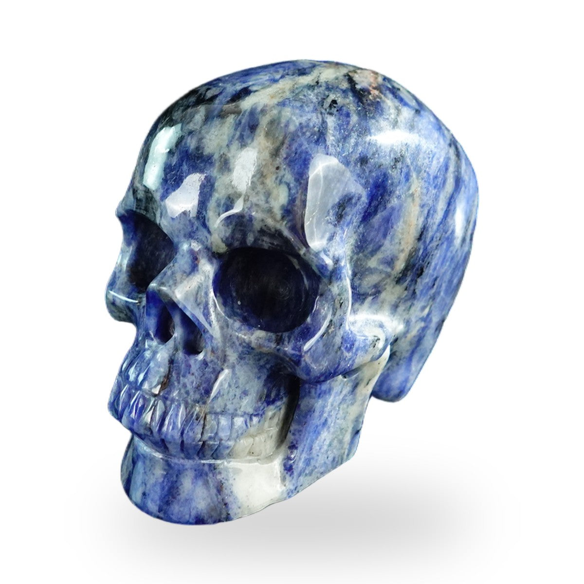 Sodalite crystal skull 3" SKH30SL02 photo 8