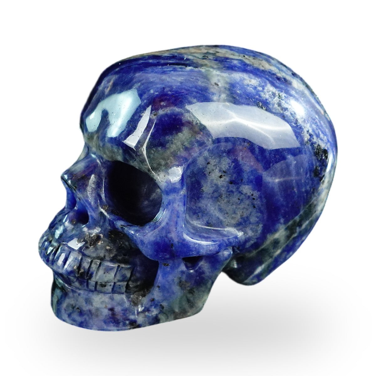 Sodalite crystal skull 3" SKH30SL07 photo 2