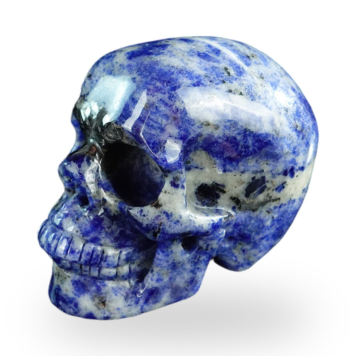 Sodalite crystal skull 3" SKH30SL08 photo 6