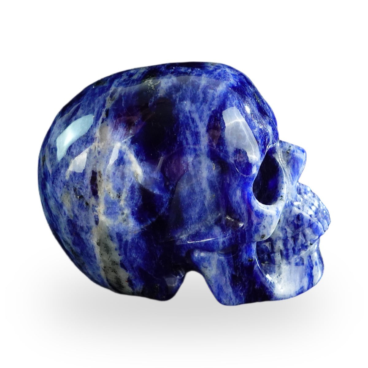 Sodalite crystal skull 3" SKH30SL09 photo 5
