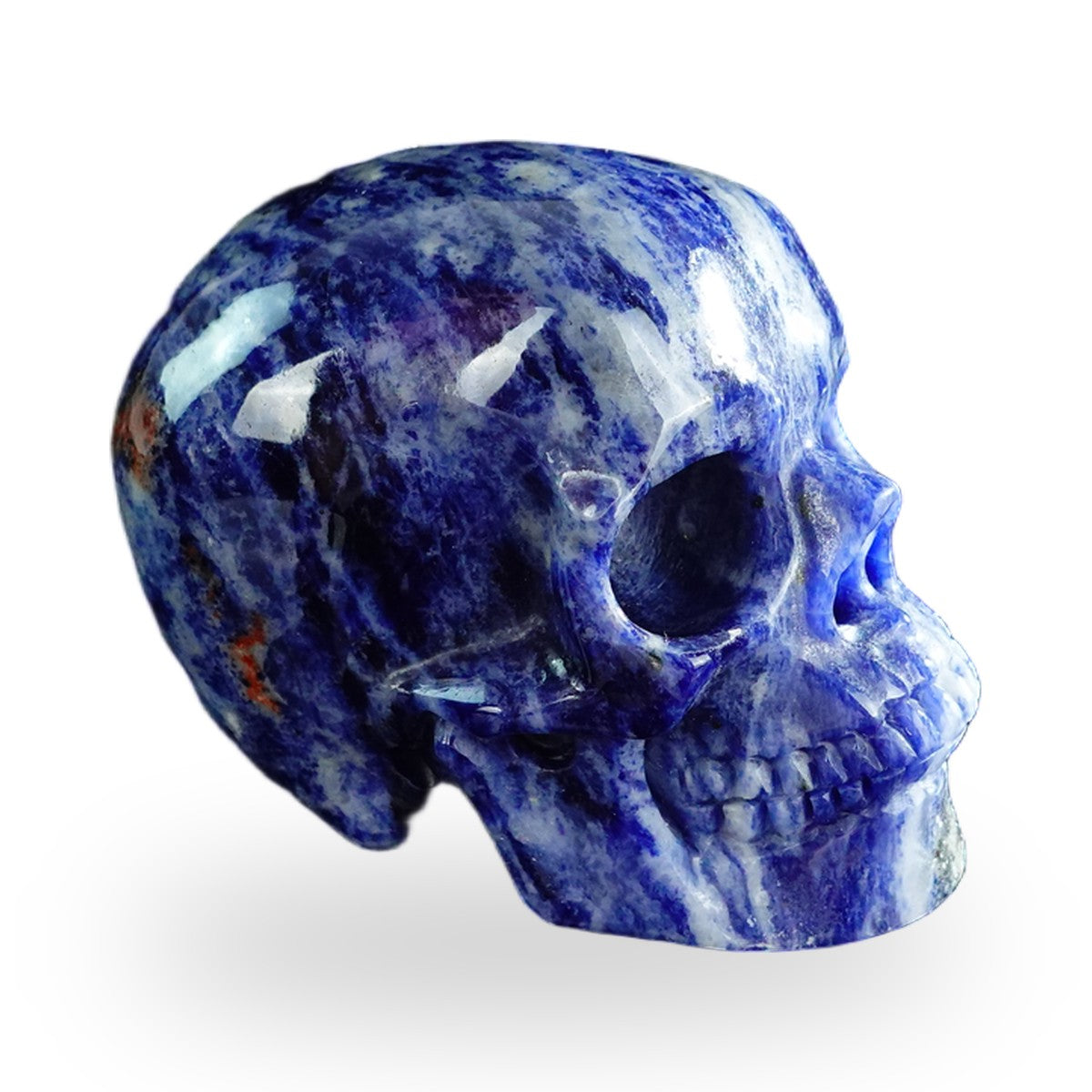 Sodalite crystal skull 3" SKH30SL12 photo 4