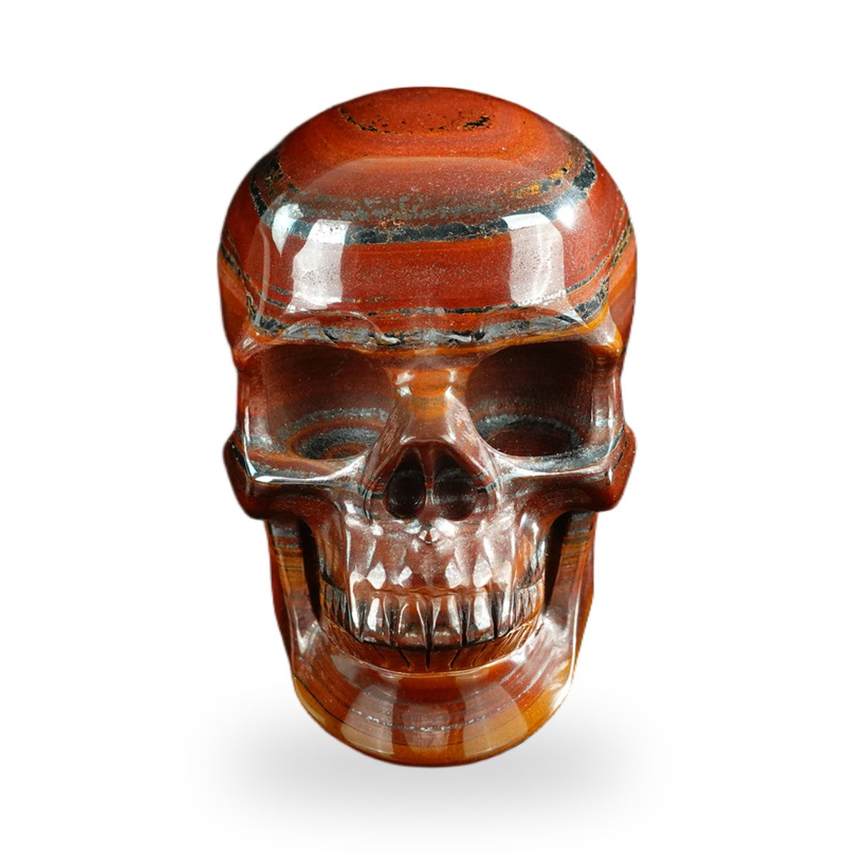 Tiger Iron crystal skull 3" SKH30TI14 photo 1