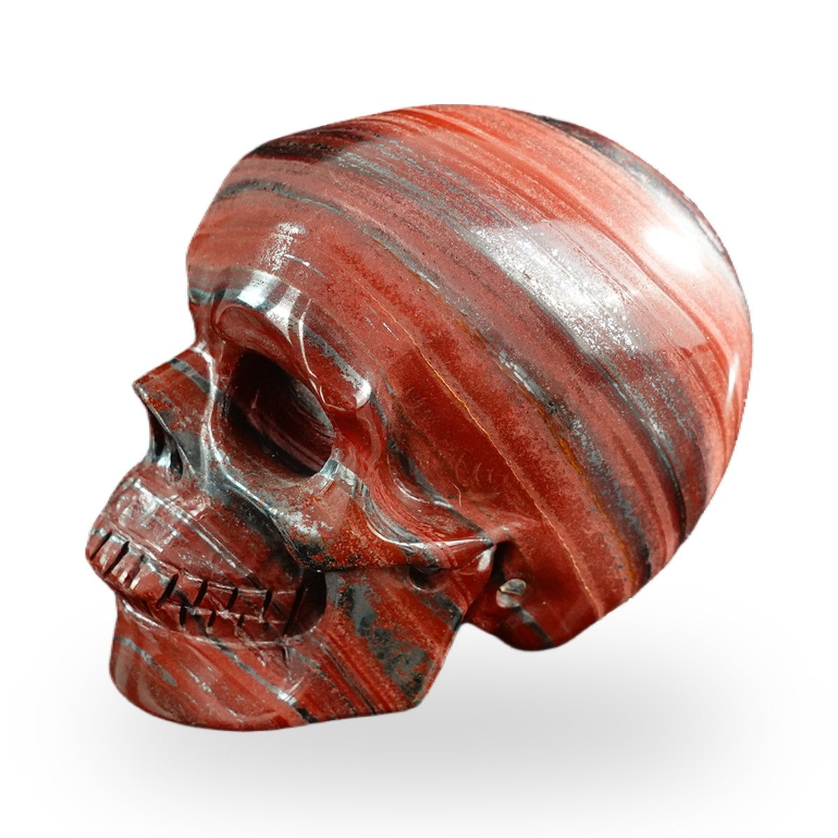 Tiger Iron crystal skull 3" SKH30TI16 photo 8