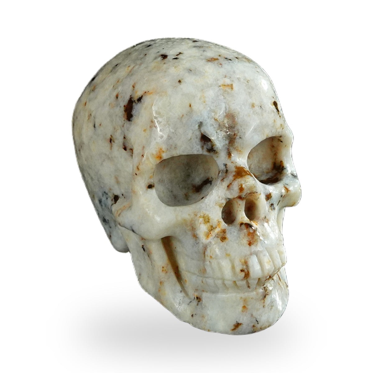 White Opal crystal skull 2.2" SKH20WO02 photo 2