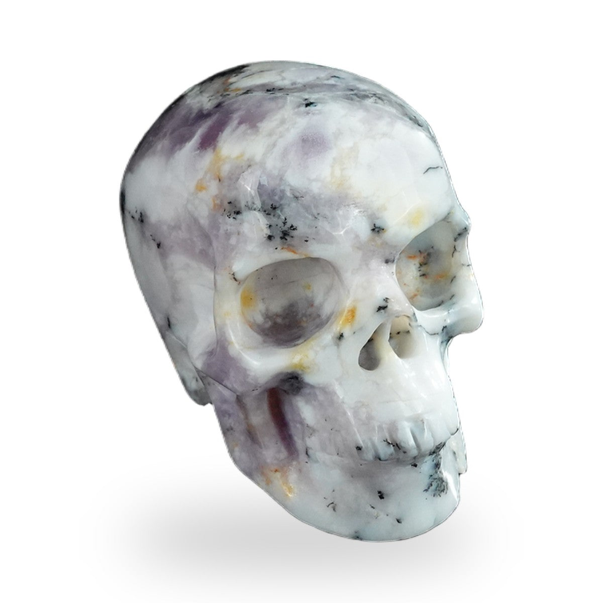 White Opal crystal skull 2.2" SKH20WO07 photo 2