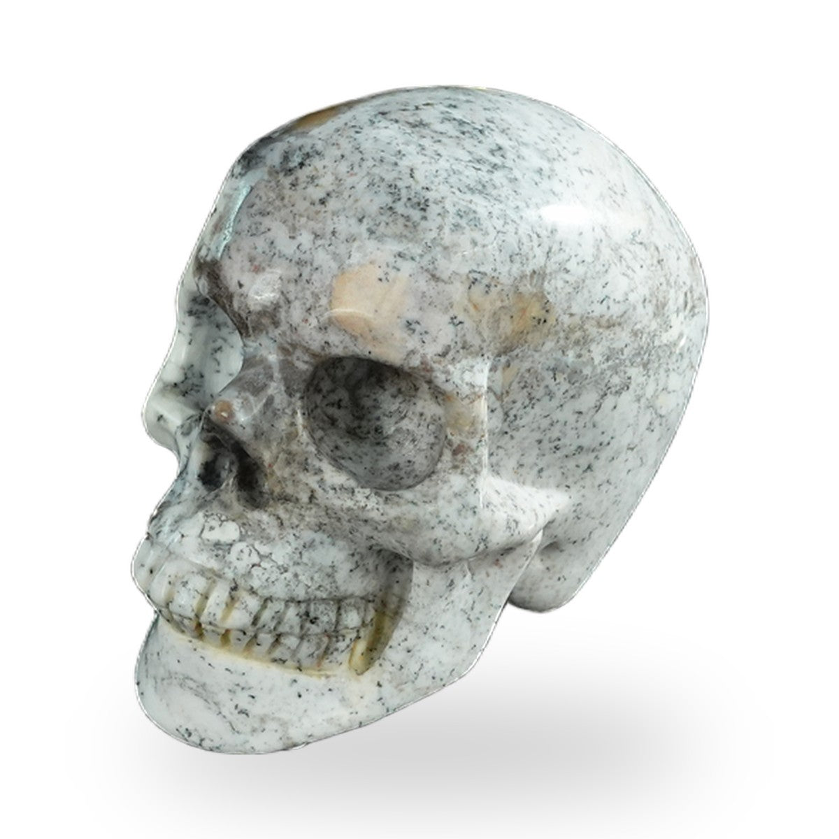 White Opal crystal skull 2.2" SKH20WO10 photo 7