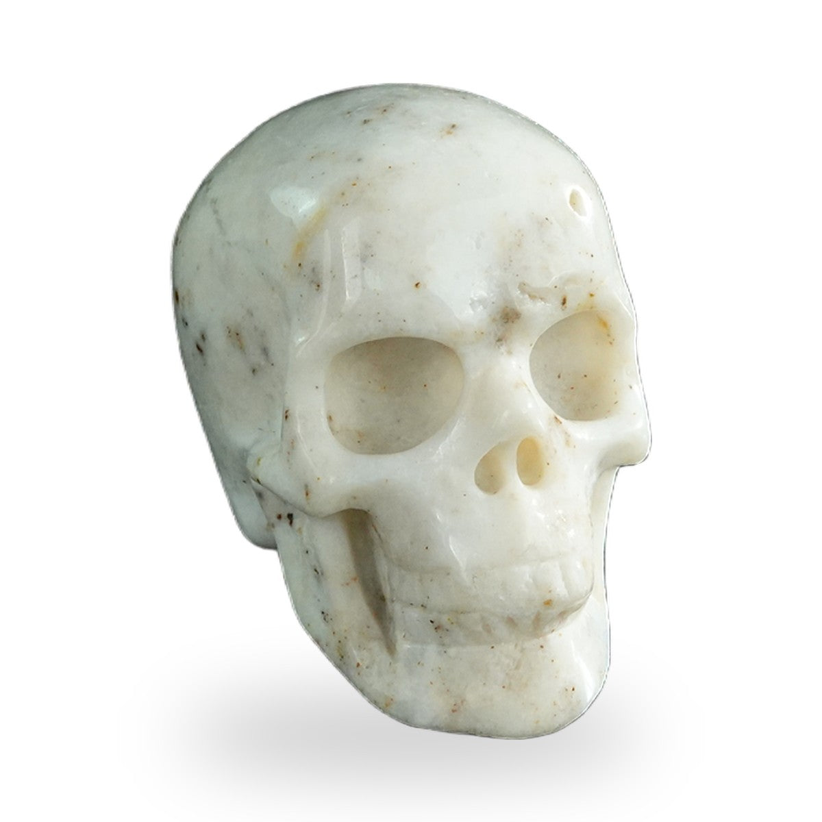 White Opal crystal skull 2.2" SKH20WO14 photo 2