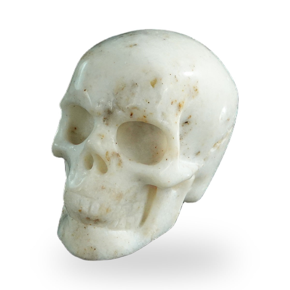 White Opal crystal skull 2.2" SKH20WO14 photo 8