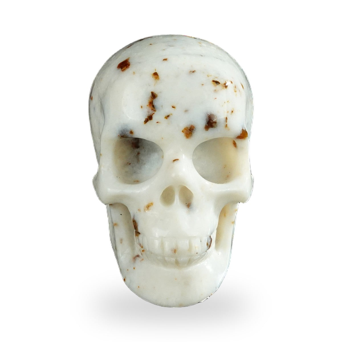 White Opal crystal skull 2.2" SKH20WO15 photo 1