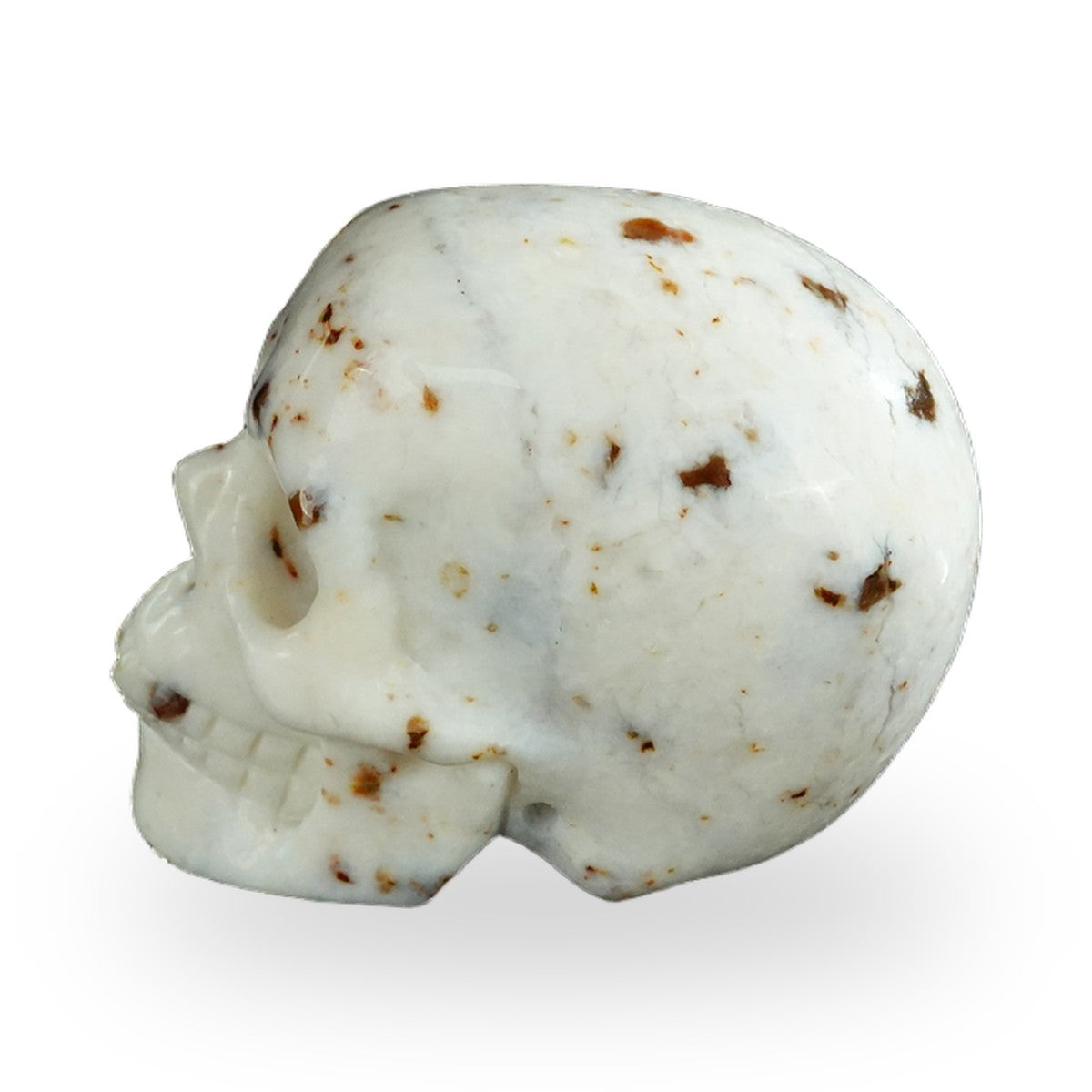 White Opal crystal skull 2.2" SKH20WO15 photo 6