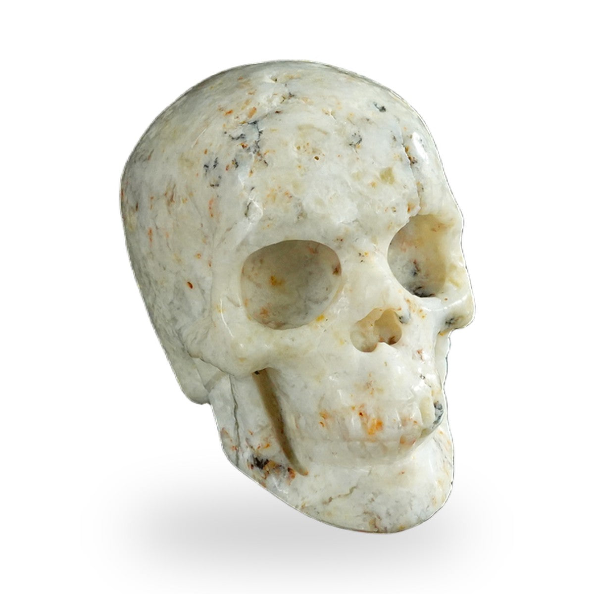White Opal crystal skull 2.2" SKH20WO16 photo 2