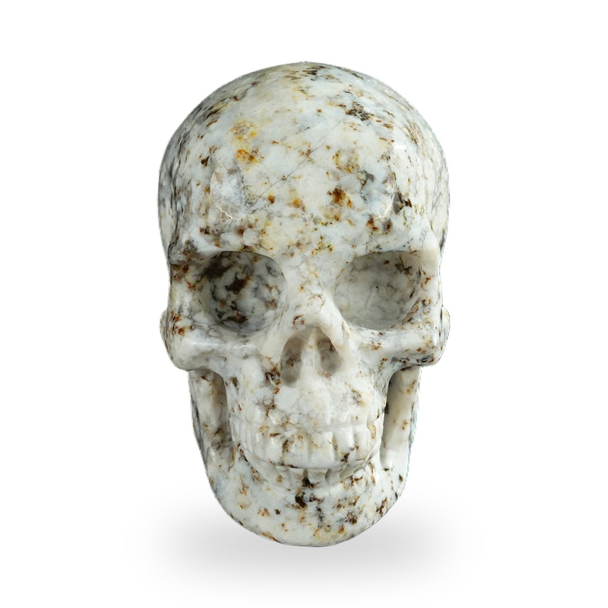 White Opal crystal skull 2.2" SKH20WO18 photo 1