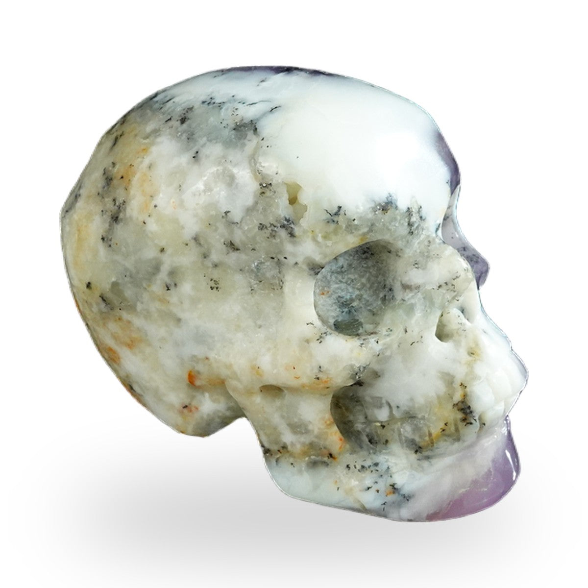 White Opal crystal skull 2.2" SKH20WO20 photo 4