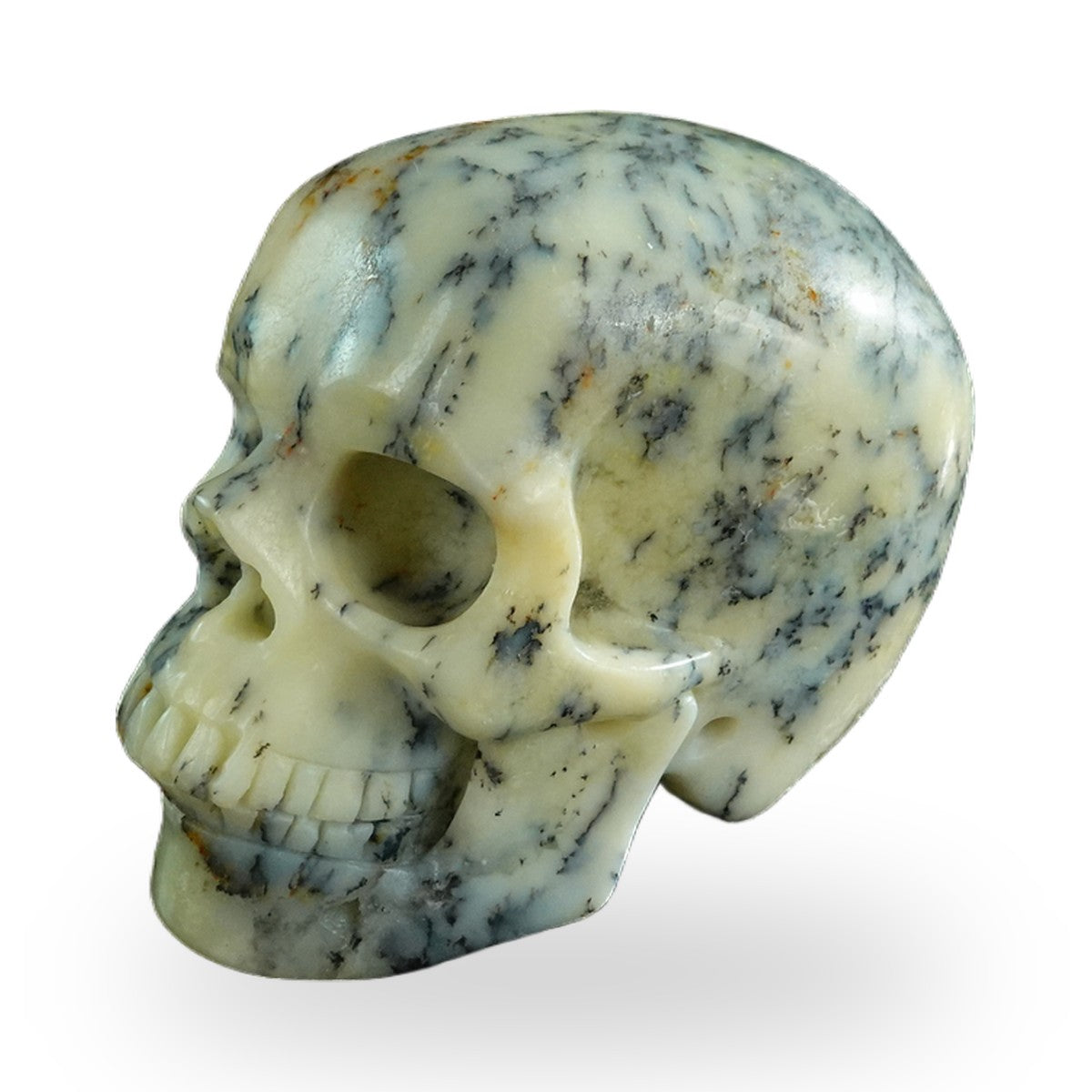 White Opal crystal skull 3" SKH30WO02 photo 7