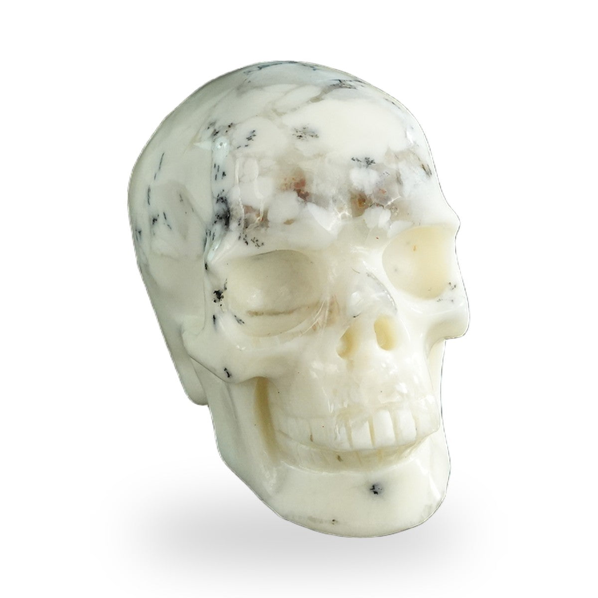 White Opal crystal skull 3" SKH30WO03 photo 2