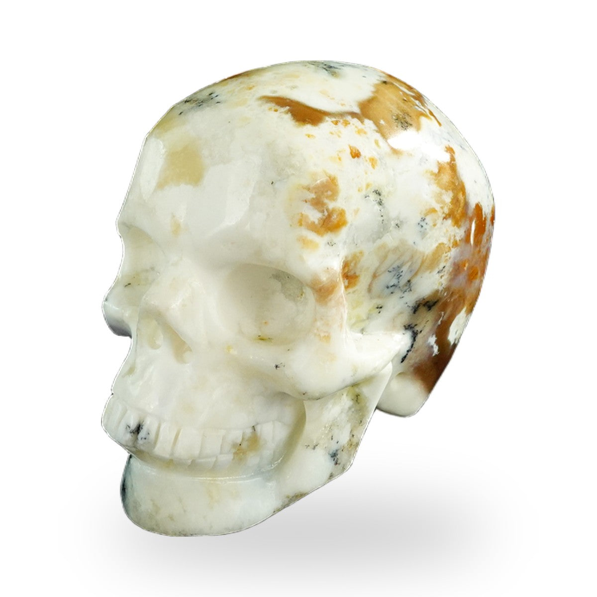 White Opal crystal skull 3" SKH30WO04 photo 8