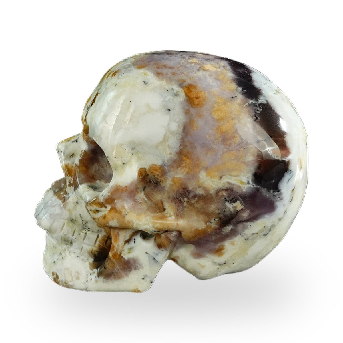 White Opal crystal skull 3" SKH30WO05 photo 6