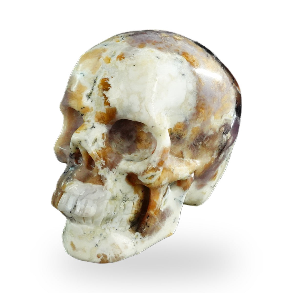 White Opal crystal skull 3" SKH30WO05 photo 8