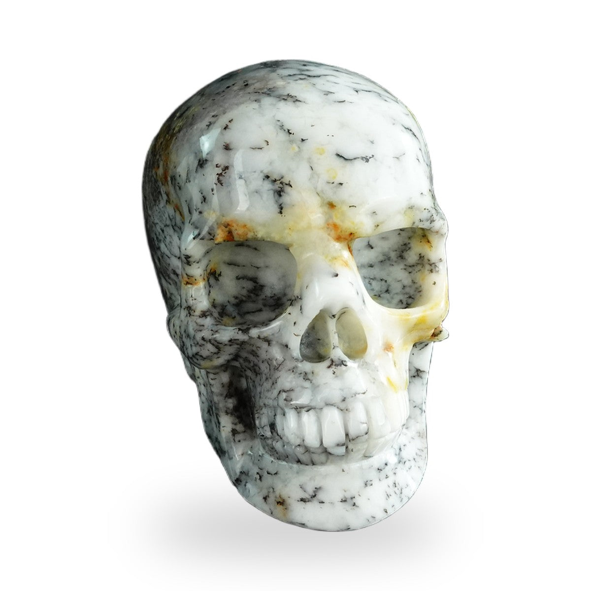 White Opal crystal skull 3" SKH30WO07 photo 3
