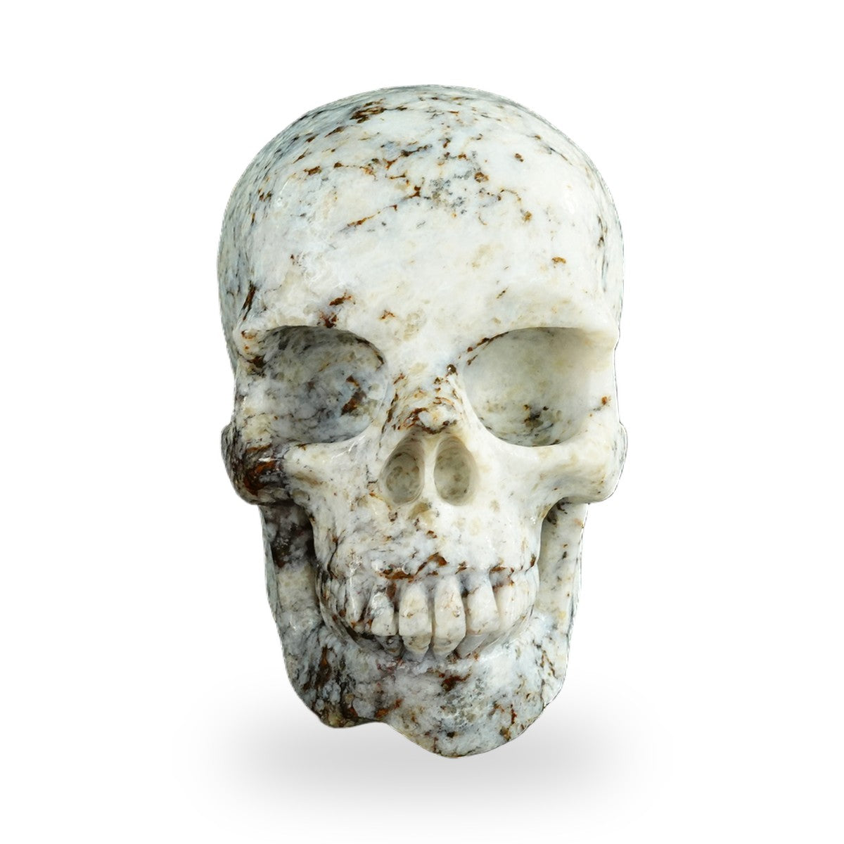 White Opal crystal skull 4.5" SKH45WO02 photo 1