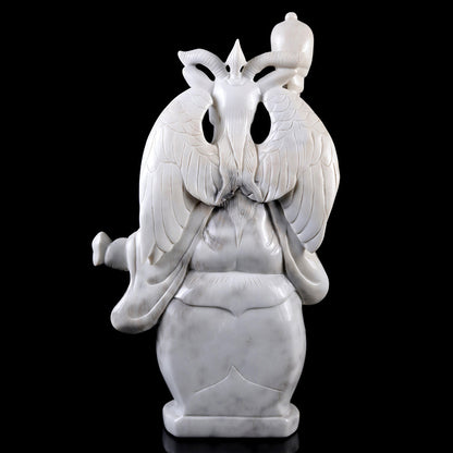 8.7" Ivory Jade Ghost King Carving Sculpture piece 3100008 view 7