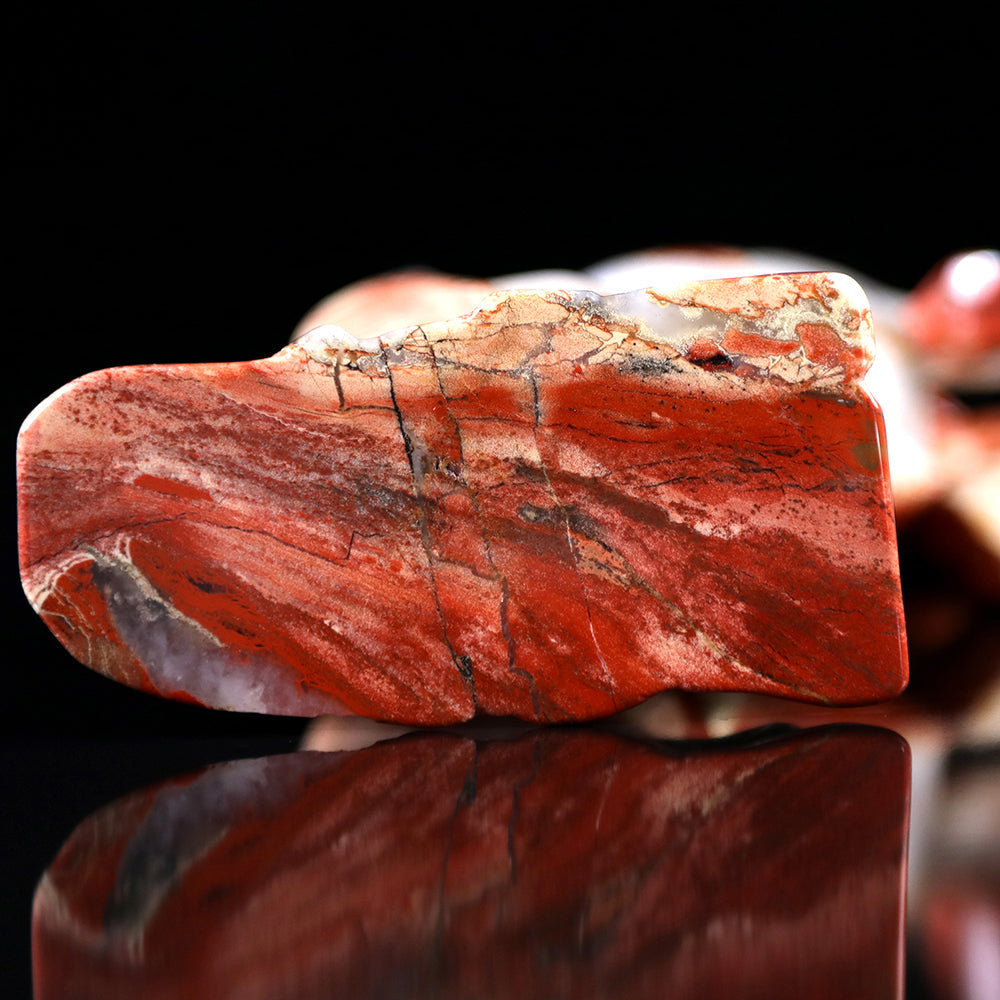 4.3" Red Jasper Standing Horse Carving Sculpture piece 3100011 view 10
