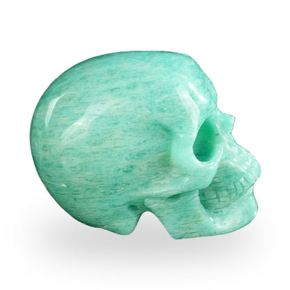 Amazonite crystal skull 2.2" SKH20AA01 view 5