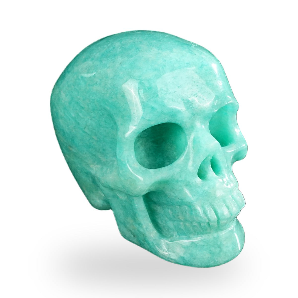 Amazonite crystal skull 2.2" SKH20AA02 photo 4