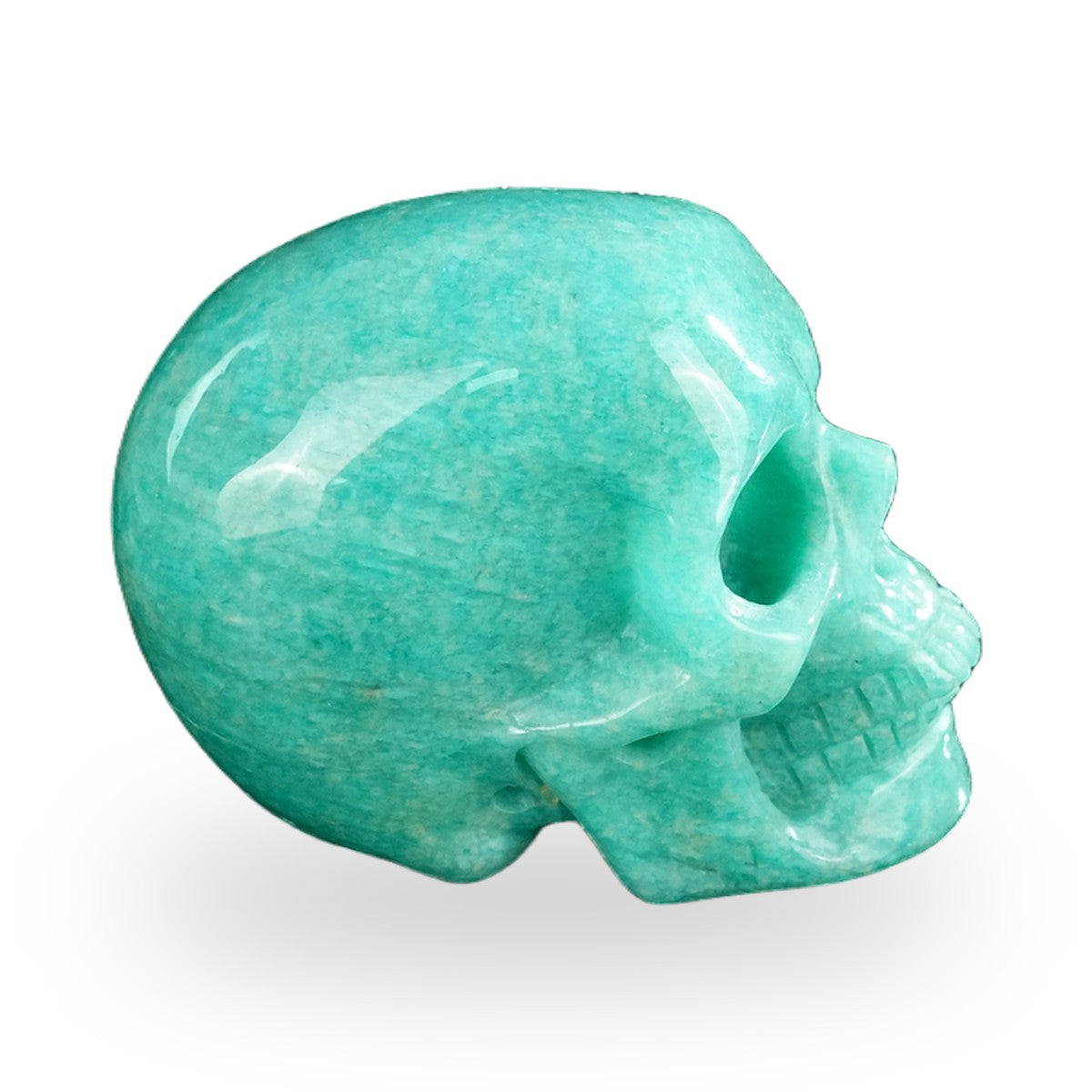 Amazonite crystal skull 2.2" SKH20AA02 photo 6