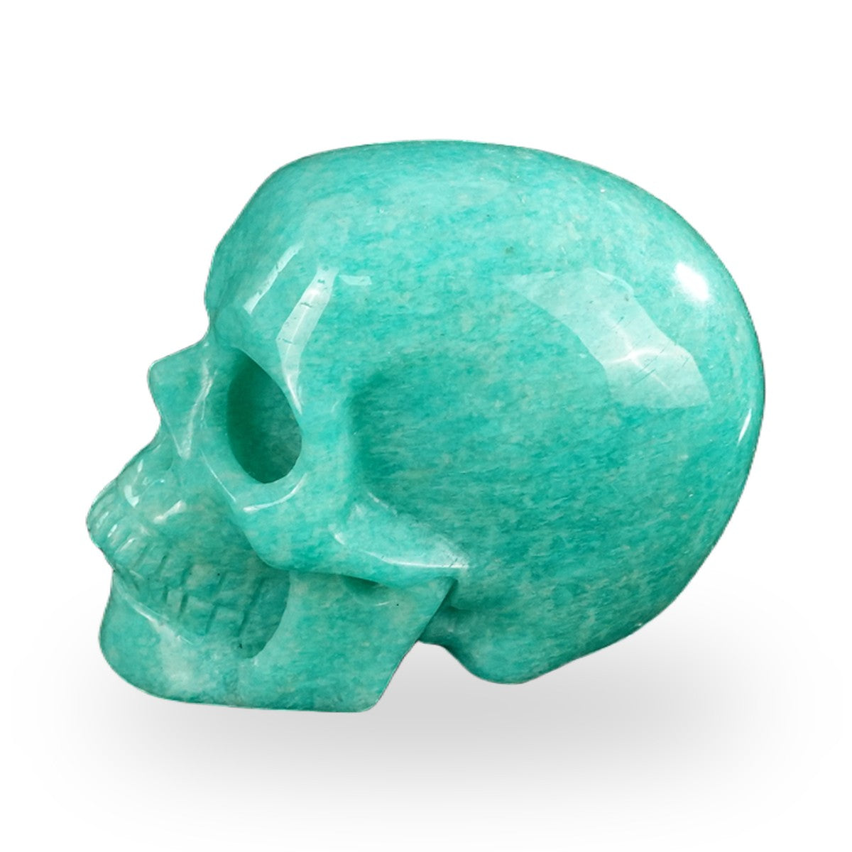 Amazonite crystal skull 2.2" SKH20AA02 photo 7