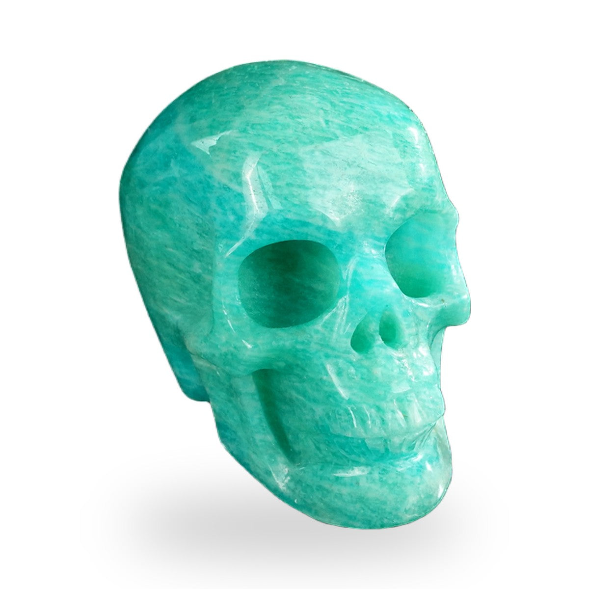 Amazonite crystal skull 2.2" SKH20AA03 photo 2