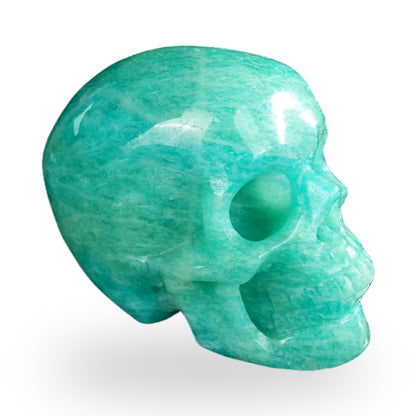 Amazonite crystal skull 2.2" SKH20AA03 photo 4