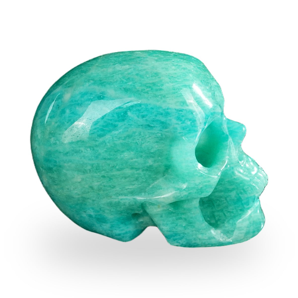 Amazonite crystal skull 2.2" SKH20AA03 photo 5