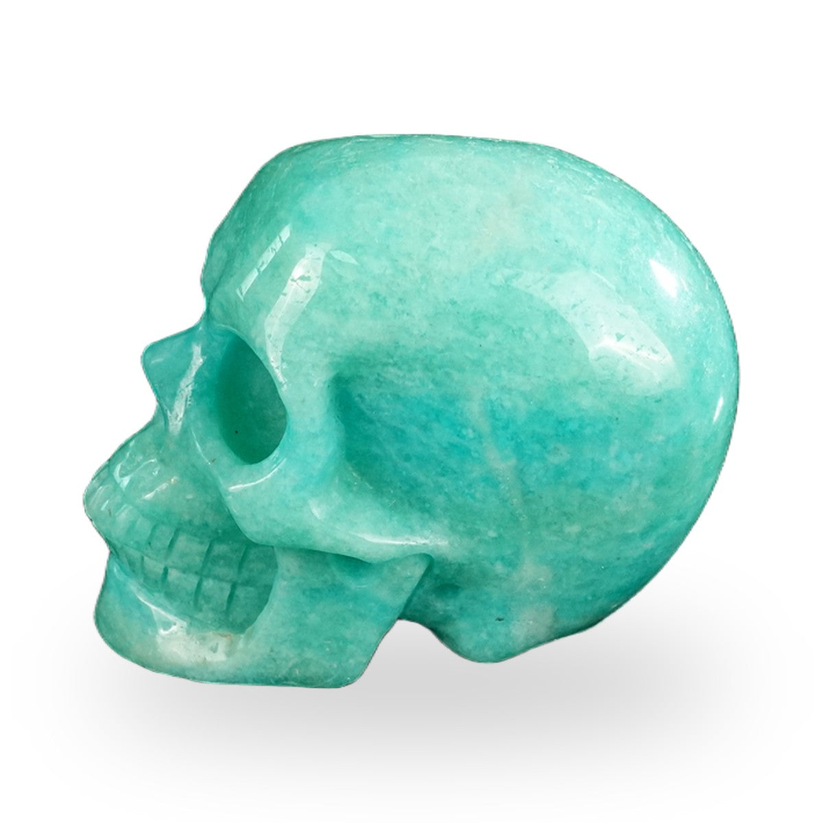 Amazonite crystal skull 2.2" SKH20AA03 photo 6