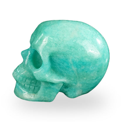 Amazonite crystal skull 2.2" SKH20AA03 photo 6