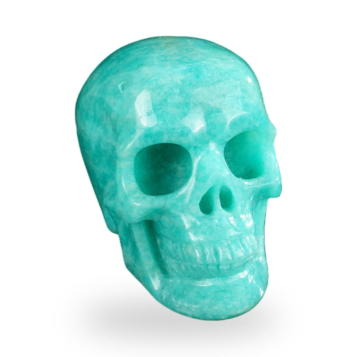 Amazonite crystal skull 2.2" SKH20AA04 photo 2
