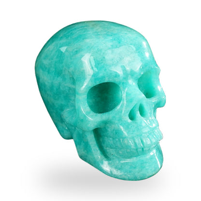 Amazonite crystal skull 2.2" SKH20AA04 photo 3